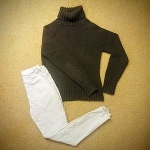 Chunky Knit Turtleneck Sweater Gap